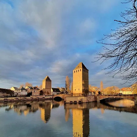 公寓 Au Coeur De Strasbourg, 3 Pieces Vue Sur L'ill! *